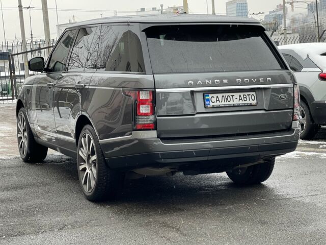 Сірий Ленд Ровер Рендж Ровер, об'ємом двигуна 3 л та пробігом 161 тис. км за 47900 $, фото 9 на Automoto.ua