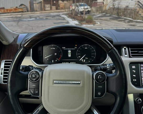 Серый Ленд Ровер Рендж Ровер, объемом двигателя 3 л и пробегом 274 тыс. км за 24000 $, фото 13 на Automoto.ua