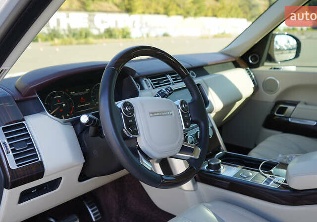 Серый Ленд Ровер Рендж Ровер, объемом двигателя 5 л и пробегом 140 тыс. км за 39999 $, фото 7 на Automoto.ua