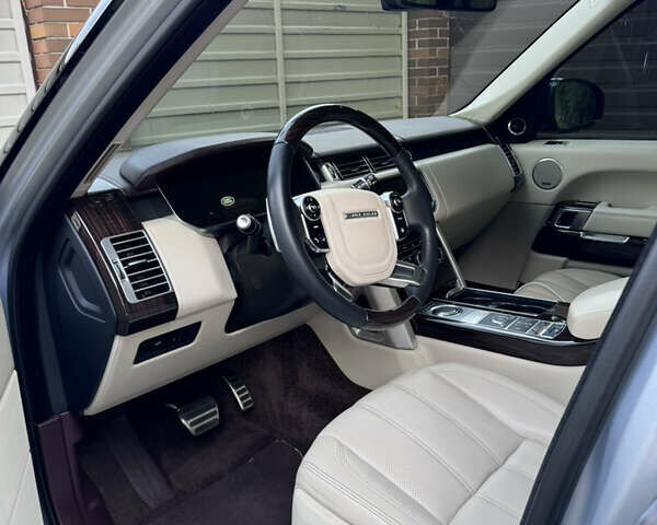 Серый Ленд Ровер Рендж Ровер, объемом двигателя 5 л и пробегом 140 тыс. км за 39999 $, фото 35 на Automoto.ua