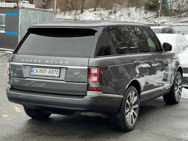 Сірий Ленд Ровер Рендж Ровер, об'ємом двигуна 3 л та пробігом 161 тис. км за 47900 $, фото 3 на Automoto.ua