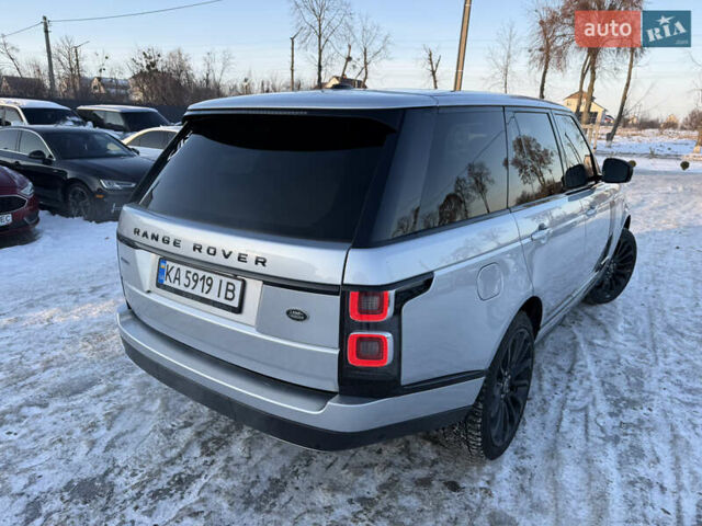 Сірий Ленд Ровер Рендж Ровер, об'ємом двигуна 5 л та пробігом 154 тис. км за 44999 $, фото 8 на Automoto.ua