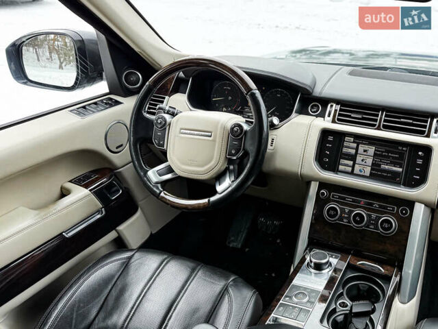 Серый Ленд Ровер Рендж Ровер, объемом двигателя 4.37 л и пробегом 280 тыс. км за 23000 $, фото 9 на Automoto.ua