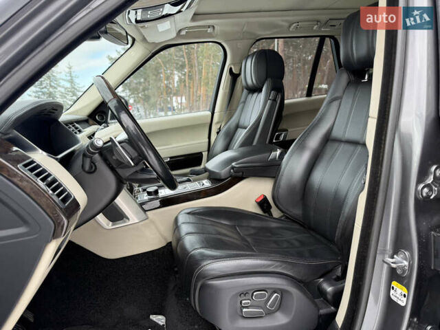 Серый Ленд Ровер Рендж Ровер, объемом двигателя 4.37 л и пробегом 280 тыс. км за 23000 $, фото 15 на Automoto.ua