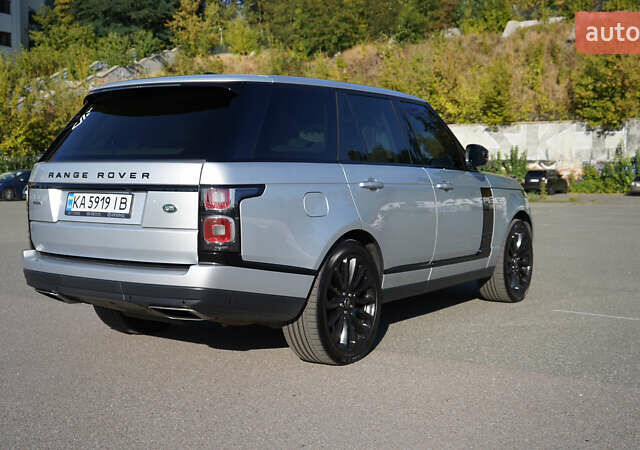 Серый Ленд Ровер Рендж Ровер, объемом двигателя 5 л и пробегом 140 тыс. км за 39999 $, фото 6 на Automoto.ua
