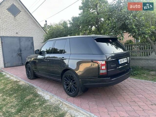 Сірий Ленд Ровер Рендж Ровер, об'ємом двигуна 4.37 л та пробігом 240 тис. км за 33990 $, фото 6 на Automoto.ua