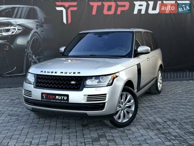Серый Ленд Ровер Рендж Ровер, объемом двигателя 3 л и пробегом 176 тыс. км за 27800 $, фото 1 на Automoto.ua