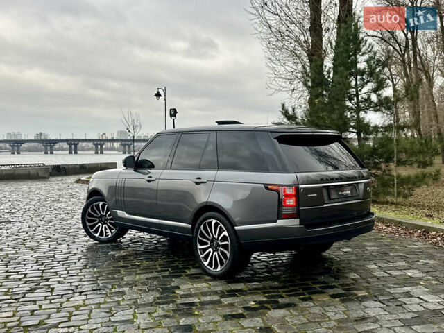 Сірий Ленд Ровер Рендж Ровер, об'ємом двигуна 4.37 л та пробігом 124 тис. км за 38999 $, фото 55 на Automoto.ua