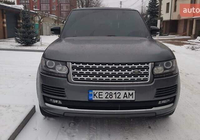 Серый Ленд Ровер Рендж Ровер, объемом двигателя 2.99 л и пробегом 245 тыс. км за 36000 $, фото 3 на Automoto.ua