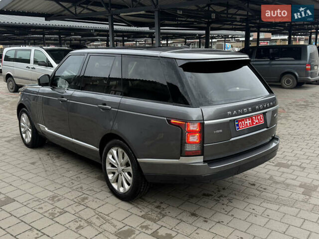 Сірий Ленд Ровер Рендж Ровер, об'ємом двигуна 3 л та пробігом 206 тис. км за 23600 $, фото 4 на Automoto.ua