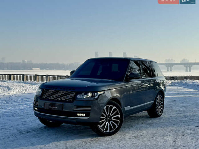 Сірий Ленд Ровер Рендж Ровер, об'ємом двигуна 4.37 л та пробігом 124 тис. км за 37999 $, фото 88 на Automoto.ua