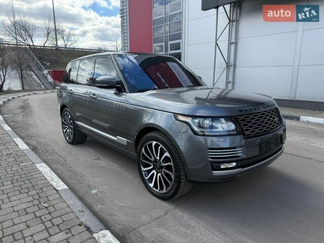 Серый Ленд Ровер Рендж Ровер, объемом двигателя 4.4 л и пробегом 125 тыс. км за 37900 $, фото 7 на Automoto.ua