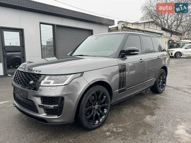 Серый Ленд Ровер Рендж Ровер, объемом двигателя 3 л и пробегом 83 тыс. км за 36900 $, фото 136 на Automoto.ua