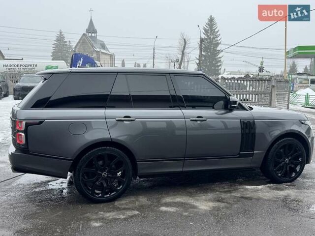 Серый Ленд Ровер Рендж Ровер, объемом двигателя 3 л и пробегом 83 тыс. км за 36900 $, фото 86 на Automoto.ua