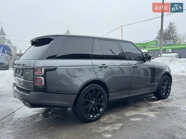 Серый Ленд Ровер Рендж Ровер, объемом двигателя 3 л и пробегом 83 тыс. км за 36900 $, фото 119 на Automoto.ua