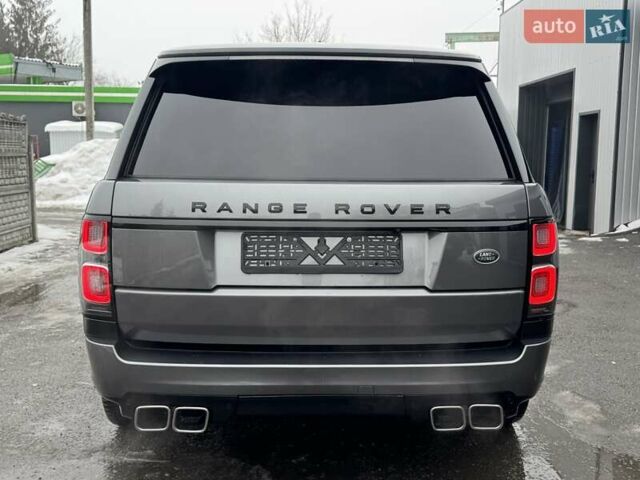 Серый Ленд Ровер Рендж Ровер, объемом двигателя 3 л и пробегом 83 тыс. км за 36900 $, фото 94 на Automoto.ua