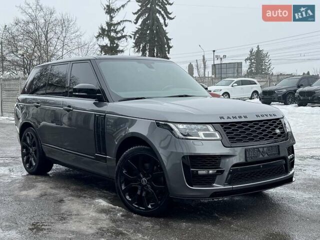 Серый Ленд Ровер Рендж Ровер, объемом двигателя 3 л и пробегом 83 тыс. км за 36900 $, фото 50 на Automoto.ua