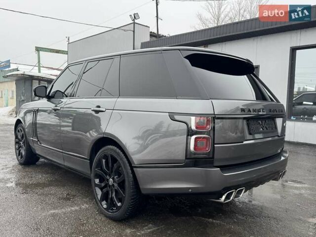 Серый Ленд Ровер Рендж Ровер, объемом двигателя 3 л и пробегом 83 тыс. км за 36900 $, фото 111 на Automoto.ua