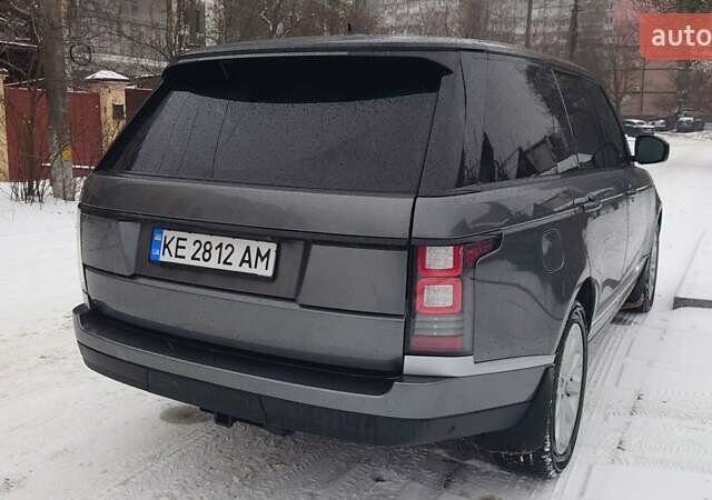 Серый Ленд Ровер Рендж Ровер, объемом двигателя 2.99 л и пробегом 245 тыс. км за 36000 $, фото 8 на Automoto.ua