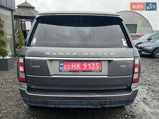 Сірий Ленд Ровер Рендж Ровер, об'ємом двигуна 3 л та пробігом 197 тис. км за 15900 $, фото 3 на Automoto.ua