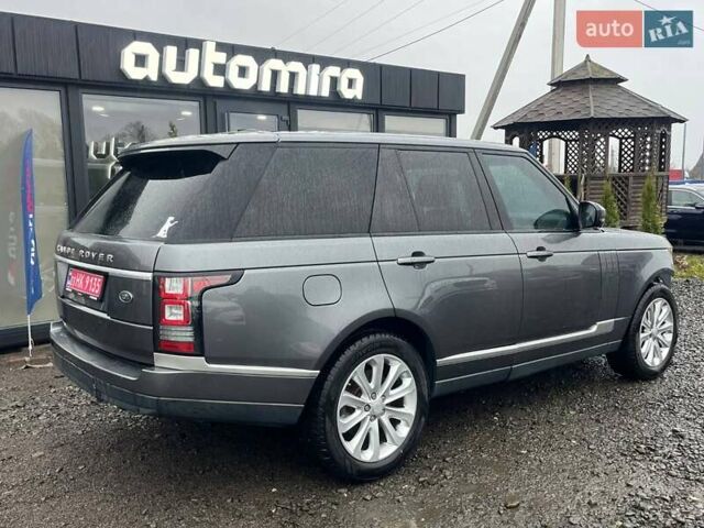 Сірий Ленд Ровер Рендж Ровер, об'ємом двигуна 3 л та пробігом 197 тис. км за 15900 $, фото 4 на Automoto.ua