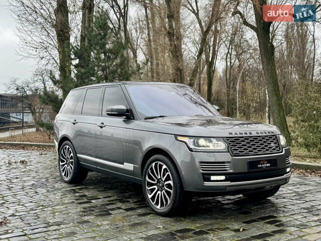 Сірий Ленд Ровер Рендж Ровер, об'ємом двигуна 4.37 л та пробігом 124 тис. км за 38999 $, фото 2 на Automoto.ua