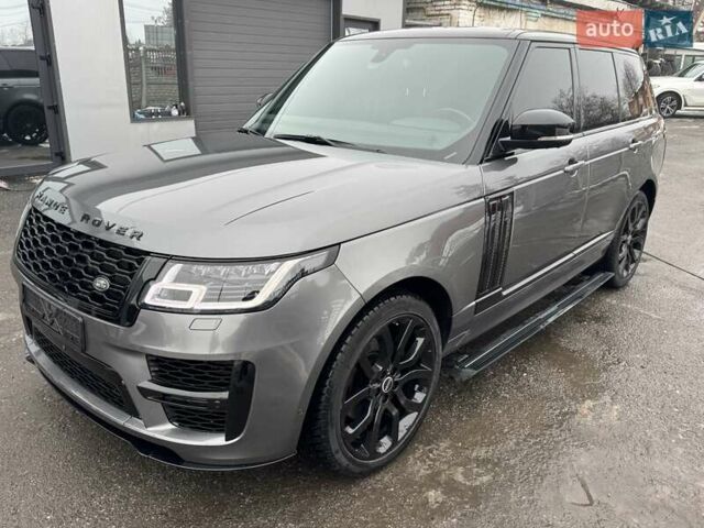 Серый Ленд Ровер Рендж Ровер, объемом двигателя 3 л и пробегом 83 тыс. км за 36900 $, фото 107 на Automoto.ua