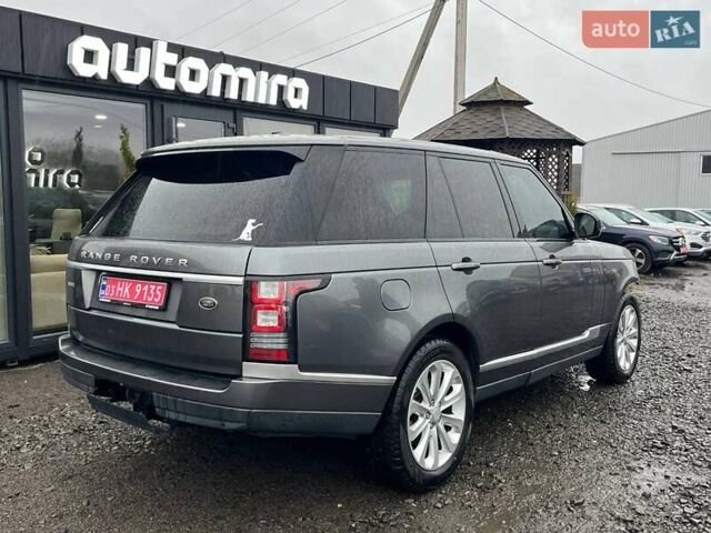 Сірий Ленд Ровер Рендж Ровер, об'ємом двигуна 3 л та пробігом 197 тис. км за 15900 $, фото 7 на Automoto.ua