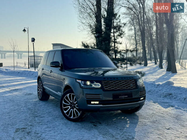 Сірий Ленд Ровер Рендж Ровер, об'ємом двигуна 4.37 л та пробігом 124 тис. км за 37999 $, фото 43 на Automoto.ua