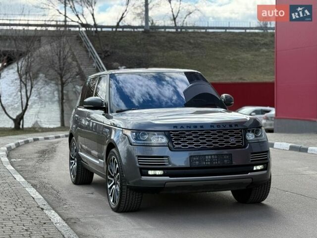 Серый Ленд Ровер Рендж Ровер, объемом двигателя 4.4 л и пробегом 125 тыс. км за 37900 $, фото 3 на Automoto.ua