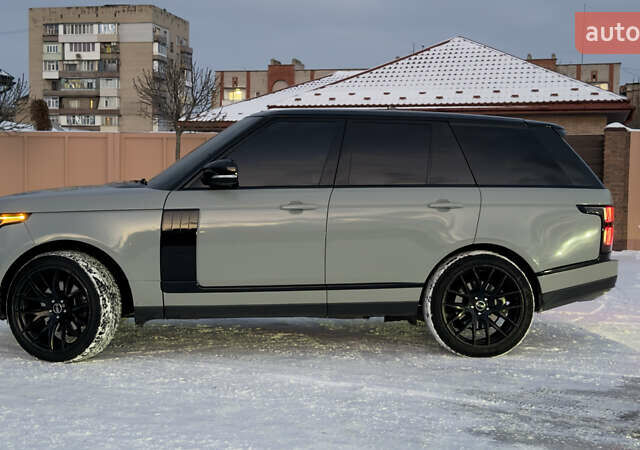 Серый Ленд Ровер Рендж Ровер, объемом двигателя 3 л и пробегом 237 тыс. км за 31000 $, фото 4 на Automoto.ua