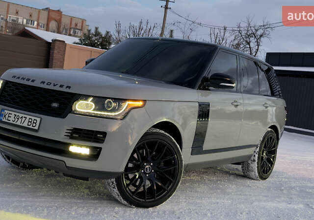Серый Ленд Ровер Рендж Ровер, объемом двигателя 3 л и пробегом 237 тыс. км за 31000 $, фото 7 на Automoto.ua