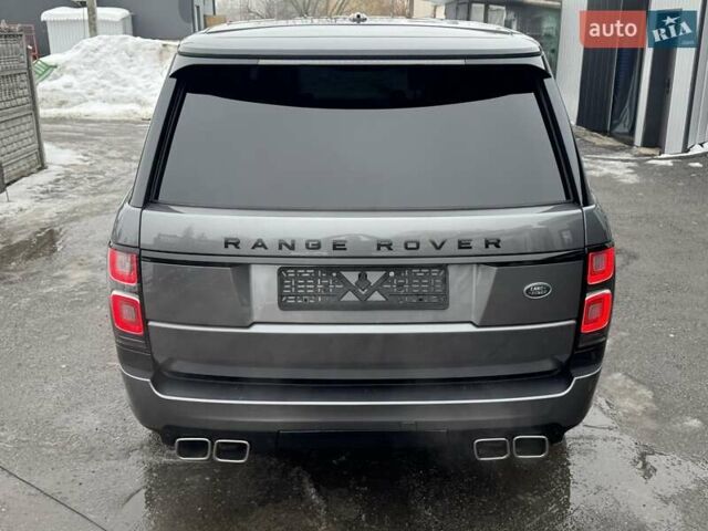 Серый Ленд Ровер Рендж Ровер, объемом двигателя 3 л и пробегом 83 тыс. км за 36900 $, фото 95 на Automoto.ua