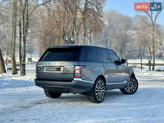 Сірий Ленд Ровер Рендж Ровер, об'ємом двигуна 4.37 л та пробігом 124 тис. км за 37999 $, фото 86 на Automoto.ua