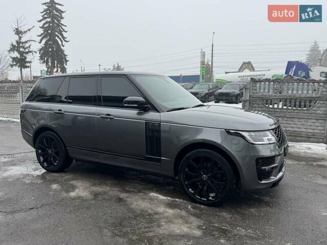 Серый Ленд Ровер Рендж Ровер, объемом двигателя 3 л и пробегом 83 тыс. км за 36900 $, фото 123 на Automoto.ua
