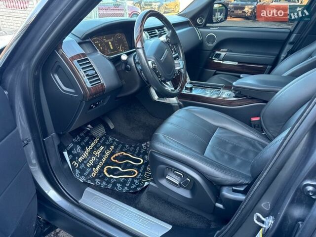 Сірий Ленд Ровер Рендж Ровер, об'ємом двигуна 3 л та пробігом 83 тис. км за 36900 $, фото 116 на Automoto.ua