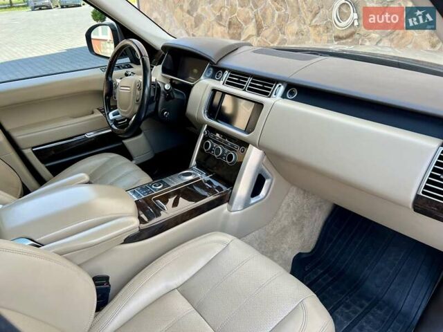 Серый Ленд Ровер Рендж Ровер, объемом двигателя 3 л и пробегом 146 тыс. км за 32900 $, фото 20 на Automoto.ua