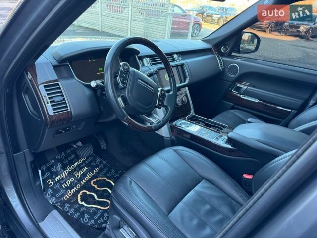 Сірий Ленд Ровер Рендж Ровер, об'ємом двигуна 3 л та пробігом 83 тис. км за 36900 $, фото 167 на Automoto.ua