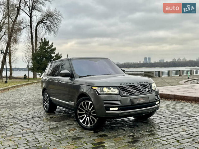 Сірий Ленд Ровер Рендж Ровер, об'ємом двигуна 4.37 л та пробігом 124 тис. км за 38999 $, фото 72 на Automoto.ua