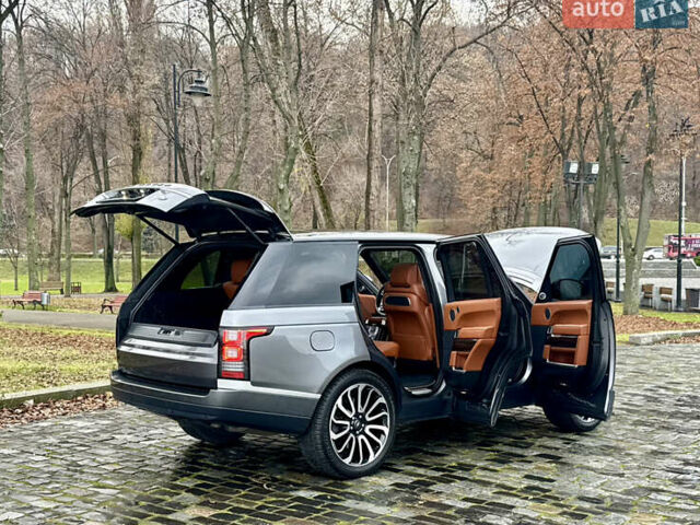 Сірий Ленд Ровер Рендж Ровер, об'ємом двигуна 4.37 л та пробігом 124 тис. км за 38999 $, фото 85 на Automoto.ua