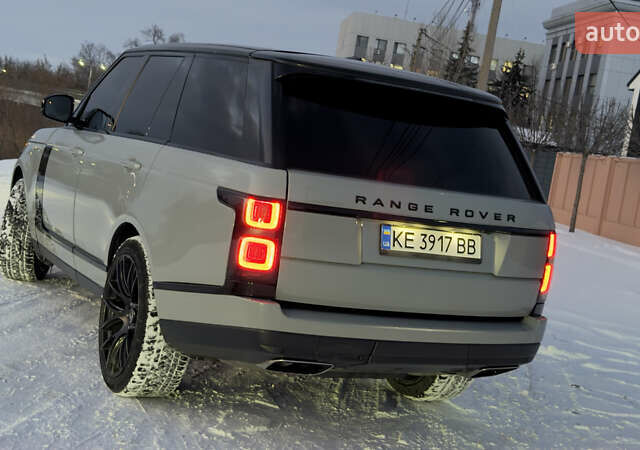Серый Ленд Ровер Рендж Ровер, объемом двигателя 3 л и пробегом 237 тыс. км за 31000 $, фото 5 на Automoto.ua