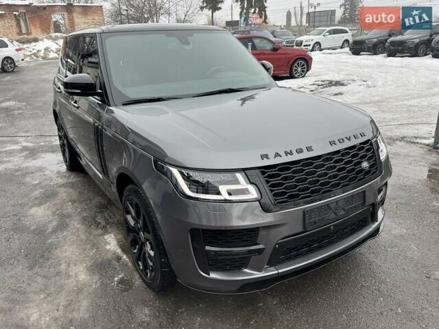 Серый Ленд Ровер Рендж Ровер, объемом двигателя 3 л и пробегом 83 тыс. км за 36900 $, фото 124 на Automoto.ua