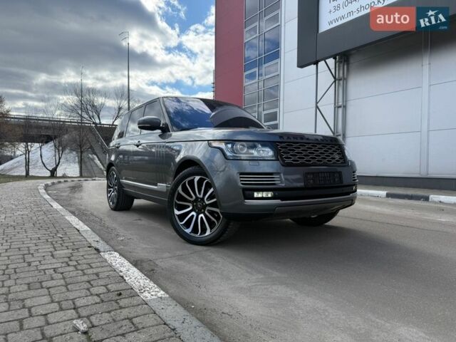 Серый Ленд Ровер Рендж Ровер, объемом двигателя 4.4 л и пробегом 125 тыс. км за 37900 $, фото 14 на Automoto.ua