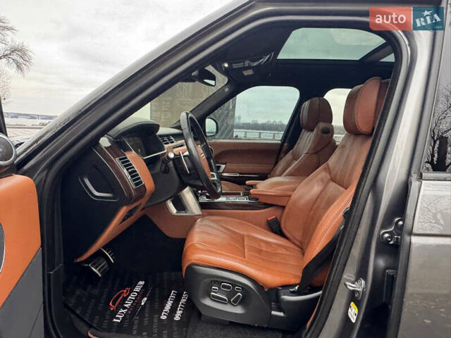 Сірий Ленд Ровер Рендж Ровер, об'ємом двигуна 4.37 л та пробігом 124 тис. км за 38999 $, фото 145 на Automoto.ua