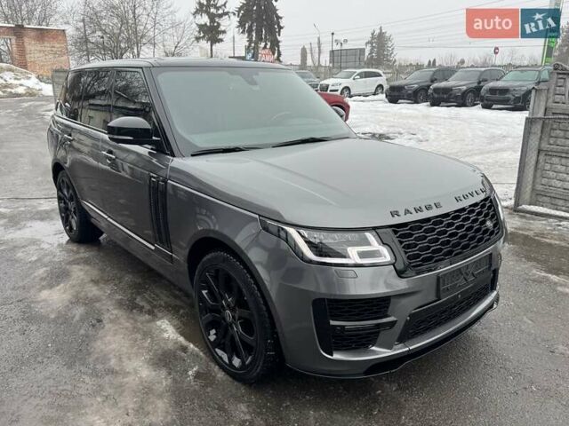 Серый Ленд Ровер Рендж Ровер, объемом двигателя 3 л и пробегом 83 тыс. км за 36900 $, фото 130 на Automoto.ua