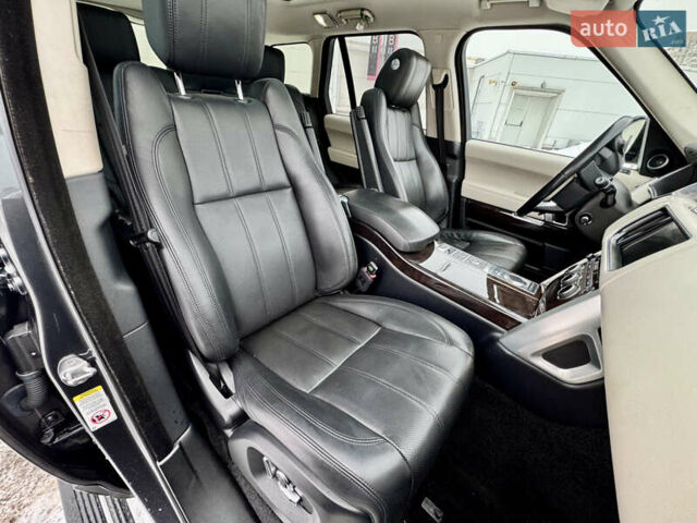 Сірий Ленд Ровер Рендж Ровер, об'ємом двигуна 5 л та пробігом 117 тис. км за 33300 $, фото 22 на Automoto.ua