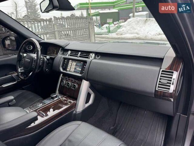 Серый Ленд Ровер Рендж Ровер, объемом двигателя 3 л и пробегом 83 тыс. км за 36900 $, фото 72 на Automoto.ua