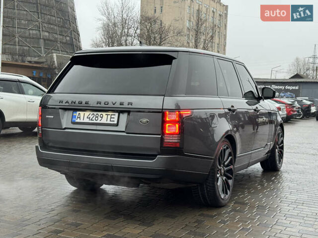Серый Ленд Ровер Рендж Ровер, объемом двигателя 5 л и пробегом 125 тыс. км за 56000 $, фото 26 на Automoto.ua