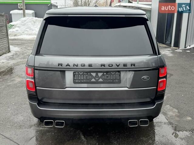Серый Ленд Ровер Рендж Ровер, объемом двигателя 3 л и пробегом 83 тыс. км за 36900 $, фото 96 на Automoto.ua