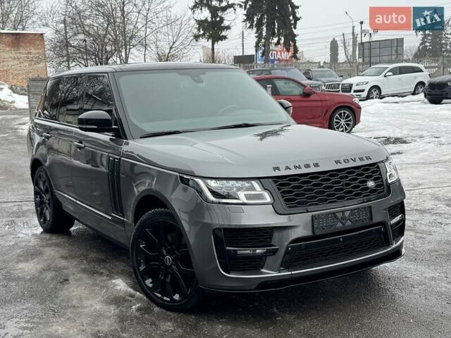 Серый Ленд Ровер Рендж Ровер, объемом двигателя 3 л и пробегом 83 тыс. км за 36900 $, фото 53 на Automoto.ua